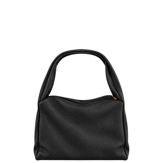 Borsa a spalla donna "Pulicati" 9010 Collezione Autunno/Inverno con tracolla - Nero