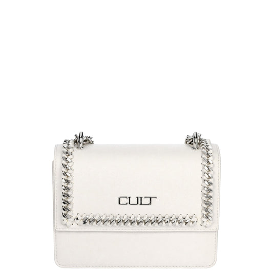 Borsa donna a spalla e tracolla "Cult" Kim X34.004 Collezione Primavera/Estate 2026 - Crema