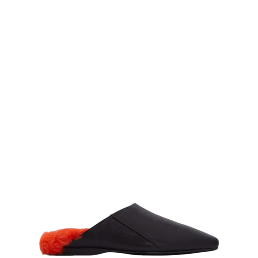 Sabot donna "Massimo Santini" 25WPALMI0001 Collezione Autunno/Inverno - Nero e Arancione