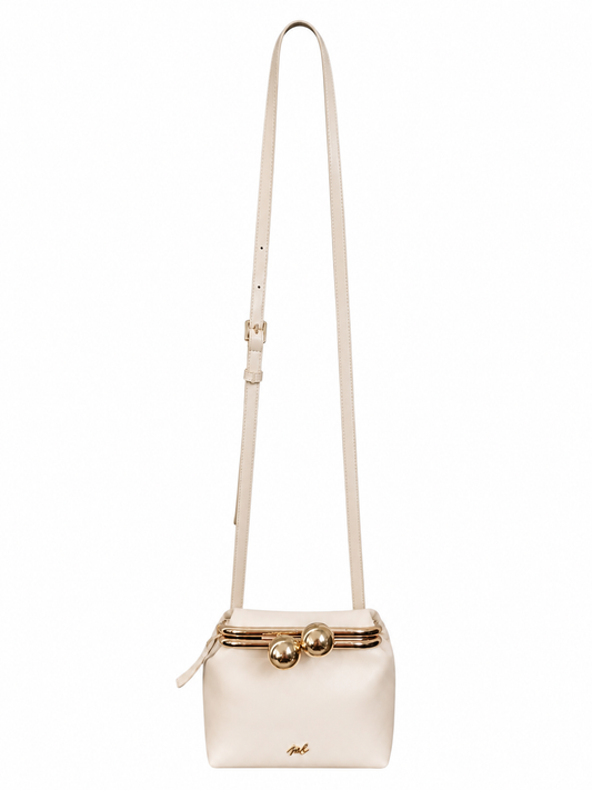 Borsa donna a tracolla "Mariella Burani" MB-7081 Collezione Primavera/Estate 2026 - Crema