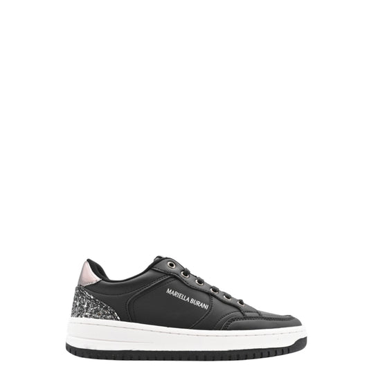 Sneakers donna "Mariella Burani" 51772 Collezione Autunno/Inverno con glitter - Nero