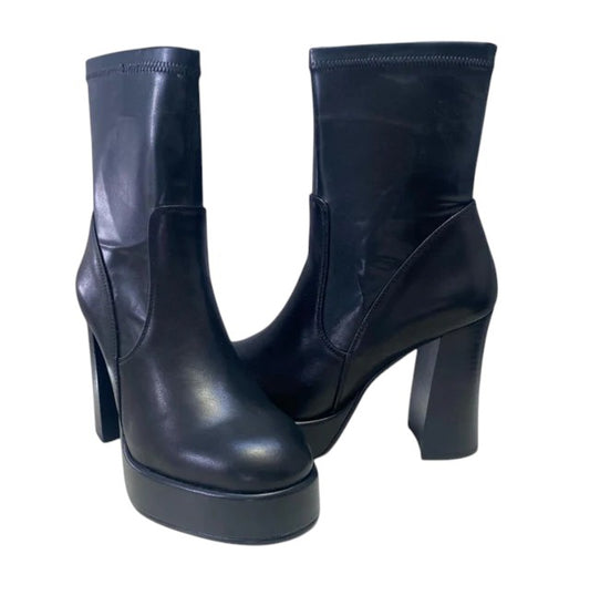 Tronchetti donna "Apepazza" F3TWIGGY02/LEA Collezione Autunno/Inverno 2025/2026 - Nero