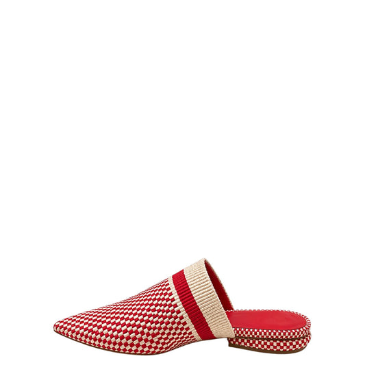 Sabot donna "Antolina Paris" CARMELA.006 Collezione Primavera/Estate 2026 - Rosso e beige