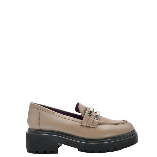 Mocassini donna "Apepazza" F3COMBAT45/LEA Collezione Autunno/Inverno 2025/2026 - Taupe