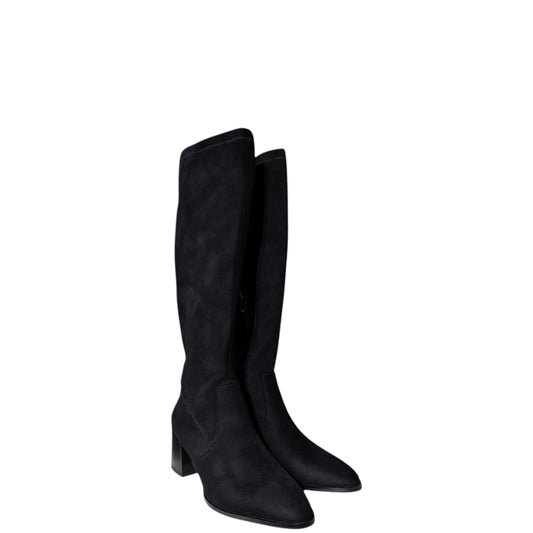 Stivali donna "Uma Parker" 619.02.25S.BLK Collezione Autunno/Inverno in camoscio - Nero