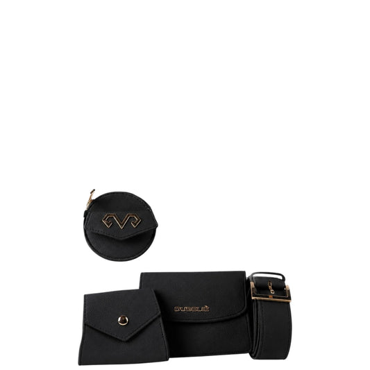 Cintura donna con pouch "Dubeliè" Annabelle CS-24 Collezione Autunno/Inverno - Nero