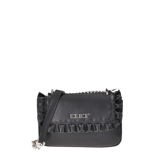 Borsa a tracolla donna "Cult" X06.001 Collezione Autunno/Inverno 2025/2026 - Nero