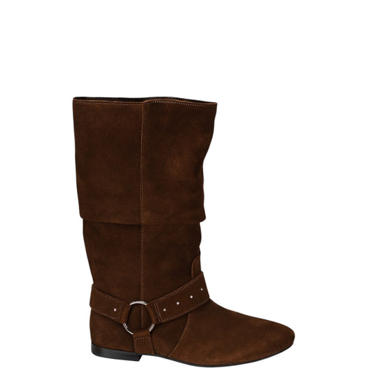 Stivali donna "Parrotto" EM-9377 Collezione Autunno/Inverno 2025/2026 - Marrone