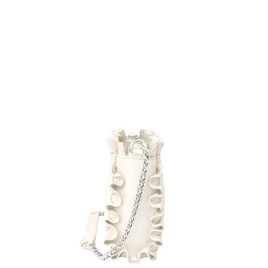 Borsa donna a spalla "Cult" Yoko X06.003 fori Collezione Primavera/Estate 2026 - Crema