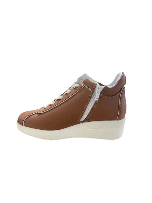 Sneakers donna "Rucoline" Jackie 226 A Piping Bardolino Collezione Autunno/Inverno 2025/2026 - Cuoio
