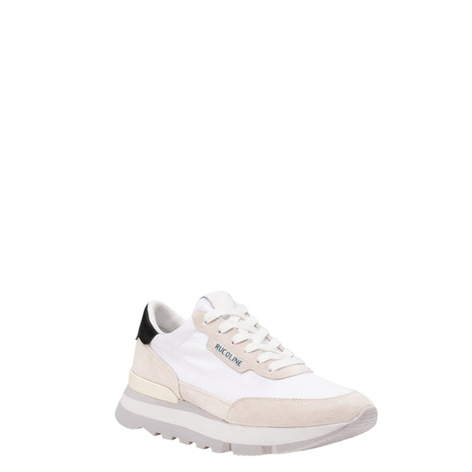 Sneakers Donna “Rucoline” Akiko 2260 Nylon Suede Collezione Primavera/Estate 2026 – Bianco e Beige