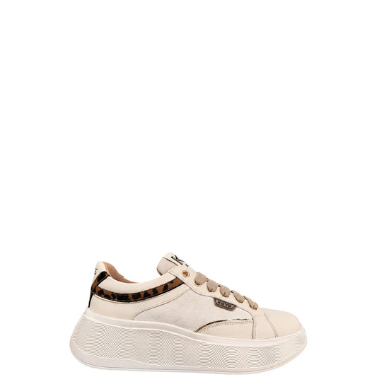 Sneakers donna "Keys" K-11274 Collezione Autunno/Inverno - Crema e Beige