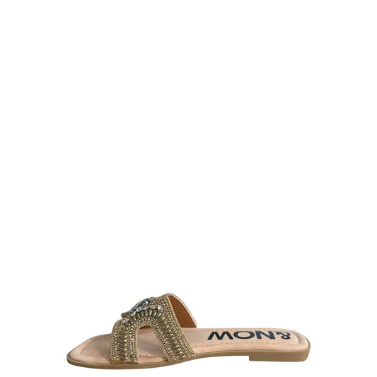 Ciabatte donna "Menbur" 25323 Collezione Primavera/Estate 2026 - Oro e Bronzo