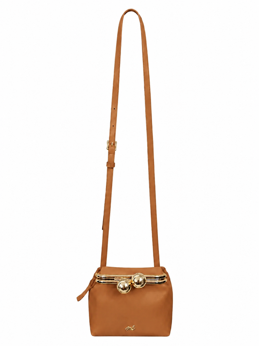 Borsa a tracolla donna "Mariella Burani" MB-7081# Collezione Autunno/Inverno - Cuoio