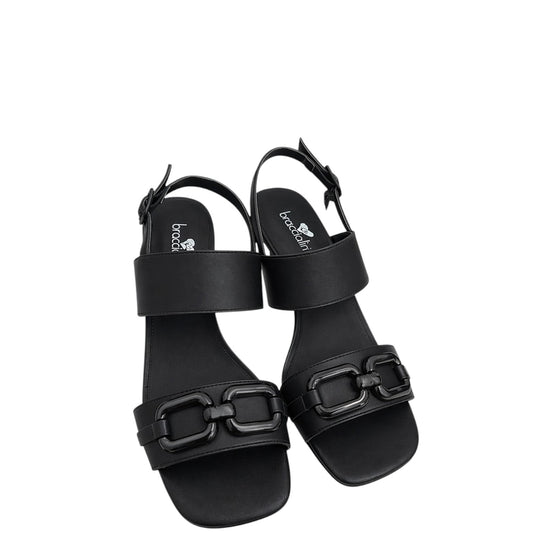 Sandali donna "Braccialini" BA38 Collezione Primavera/Estate 2026 - Nero
