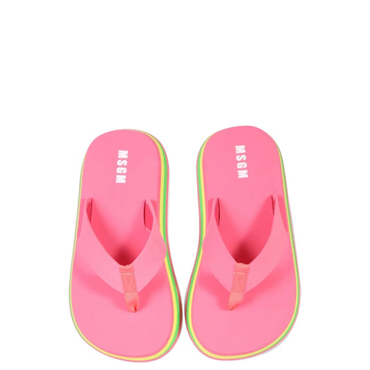 Infradito donna "MSGM" MG13003.004 Collezione Primavera/Estate - Fucsia Multi