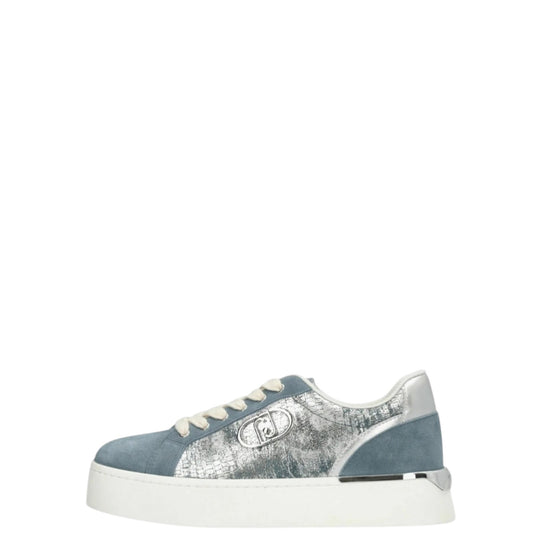 Sneakers donna "Liu Jo" Pretty 06 Collezione Primavera/Estate 2026 - Azzurro Denim Multi