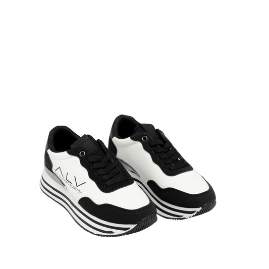 Sneakers donna "Alviero Martini"  ALVSD0182-2026 Collezione  Primavera/Estate 2026 - Bianco e Nero