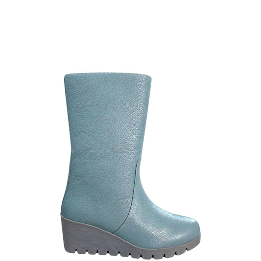 Stivaletti donna "Massimo Santini" GLORIA Collezione Autunno/Inverno - Azzurro Polvere