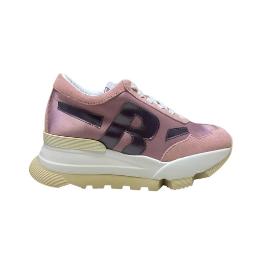 Sneakers donna "Rucoline" Aki 317 Satin Suede Collezione Autunno/Inverno 2025/2026 - Rosa