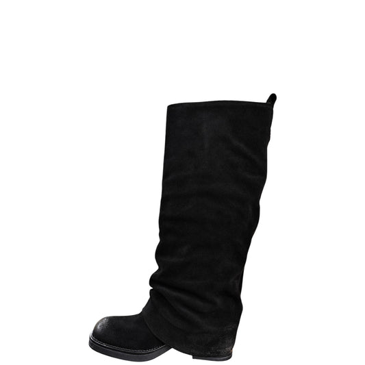 Stivali bikers donna "Noa A." ART.1301 Collezione Autunno/Inverno - Nero
