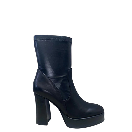 Tronchetti donna "Apepazza" F3TWIGGY02/LEA Collezione Autunno/Inverno 2025/2026 - Nero