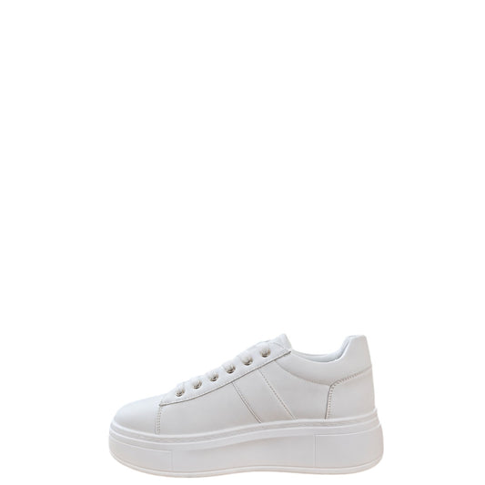 Sneakers donna "Braccialini" B100 Collezione Autunno/Inverno con cuore - Bianco