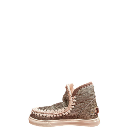Stivaletti donna "Mou" MU.FW111008C Collezione Autunno/Inverno - Grigio e Platino laminato