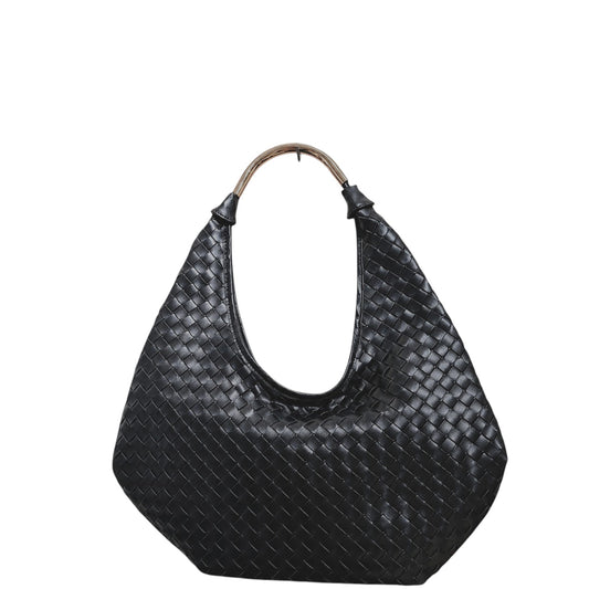 Borsa donna a spalla "Valentino Creations" VC2027 Collezione Autunno/Inverno - Nero