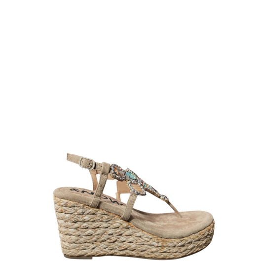 Sandali infradito donna "Menbur" 24893 Collezione Primavera/Estate 2026 - Sabbia Multi