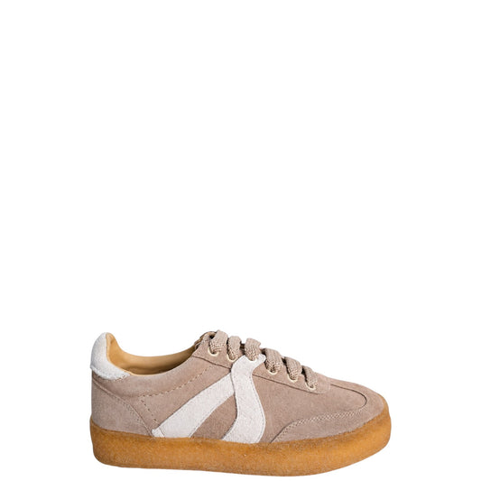 Sneakers donna "Massimo Santini" 25WPALERMO02 Collezione Autunno/Inverno - Taupe Multi