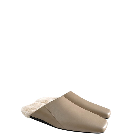 Sabot donna "Massimo Santini" 25WPALMI0002 Collezione Autunno/Inverno - Tortora e Crema