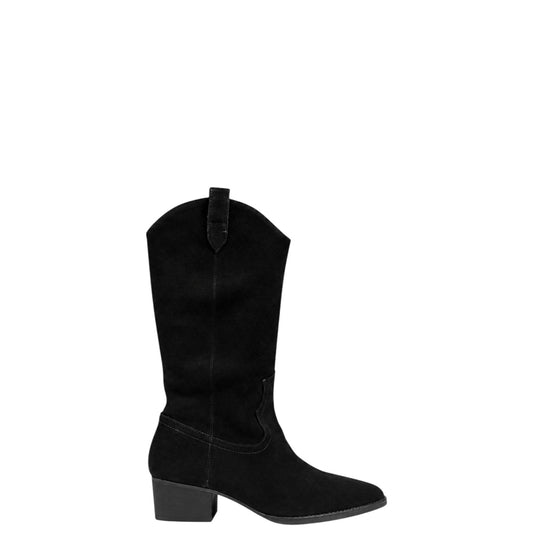Stivali Texano donna "Steve Madden" LINGOS Collezione Autunno/Inverno - Nero