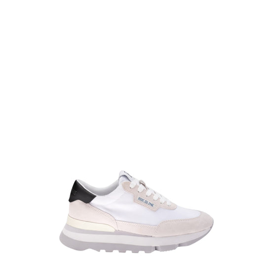 Sneakers Donna “Rucoline” Akiko 2260 Nylon Suede Collezione Primavera/Estate 2026 – Bianco e Beige