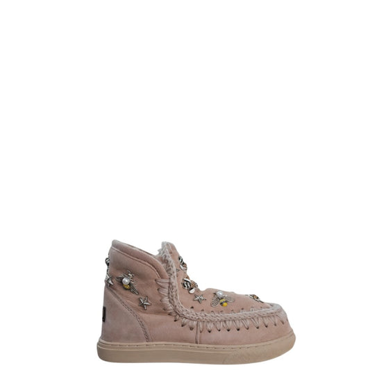 Stivaletti donna "Mou" MU.FW111016A Collezione Autunno/Inverno con Api - Cipria