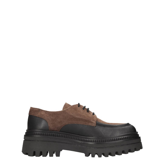 Inglesine donna "Elvio Zanon" ET0102X Collezione Autunno/Inverno 2025/2026 - Marrone e Nero