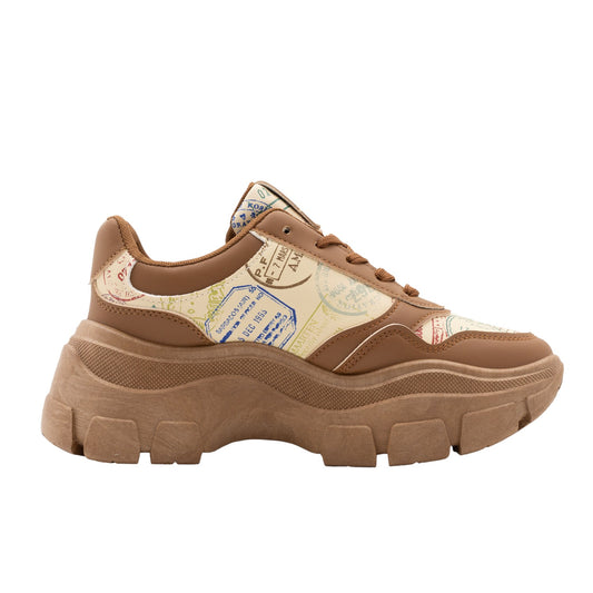Sneakers donna "Alviero Martini" ALVSD0125-20 Collezione  Primavera/Estate 2026 - Biscotto Multi