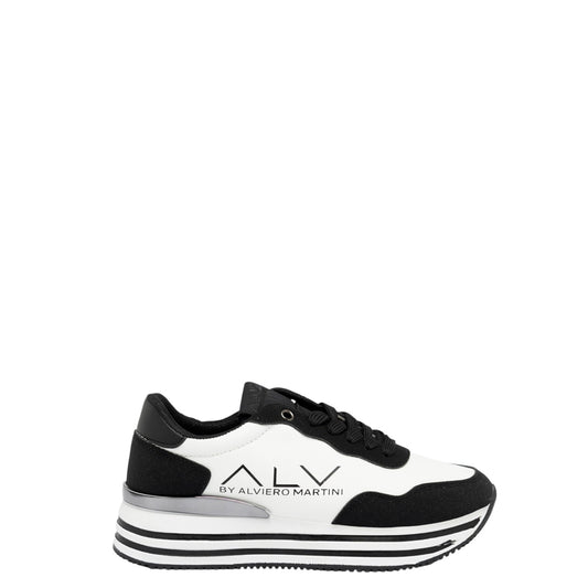 Sneakers donna "Alviero Martini"  ALVSD0182-2026 Collezione  Primavera/Estate 2026 - Bianco e Nero