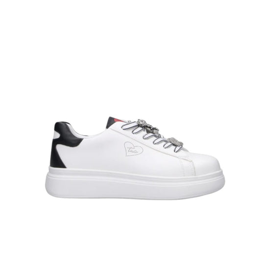 Sneakers donna “Braccialini” BA134 Collezione Autunno/Inverno 2025/2026 – Bianco e Nero