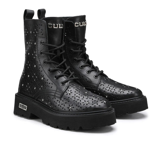 Anfibi donna "Cult" CLW362700 Collezione Primavera/Estate 2026 - Nero