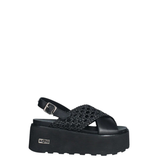 Sandali con zeppa donna "Cult" CLW389102 Collezione Primavera/Estate 2026 - Nero