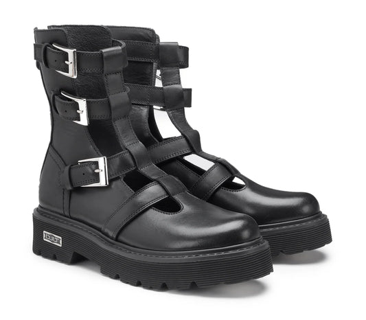 Anfibi donna "Cult" CLW443700 Collezione Primavera/Estate 2026 - Nero