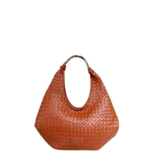 Borsa donna a mano e a spalla "Valentino Creations"  VC2027 Collezione Primavera/Estate 2026 - Cuoio