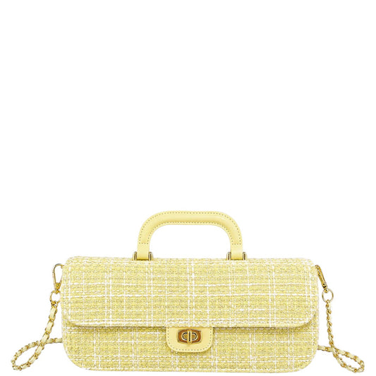 Borsa donna a mano e tracolla "Mariella Burani" MB002 Collezione Primavera/Estate - Giallo