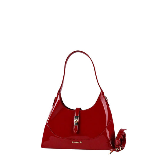 Borsa donna a spalla e tracolla "Dubeliè" CS-32 Collezione Autunno/Inverno - Arancia Rossa