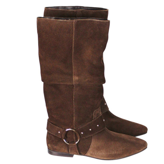 Stivali donna "Parrotto" EM-9377 Collezione Autunno/Inverno 2025/2026 - Marrone