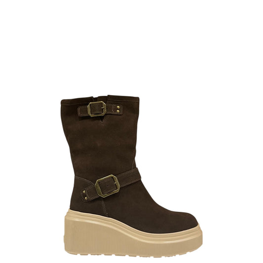 Stivaletti donna "Janet&Janet" J-462 Collezione Autunno/Inverno - Marrone e nocciola