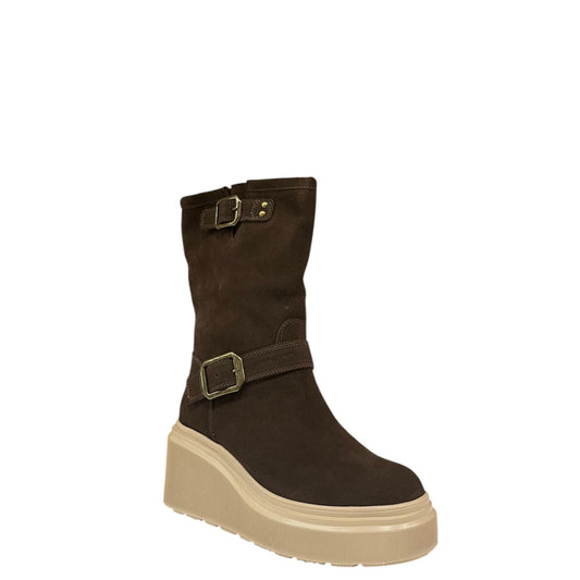Stivaletti donna "Janet&Janet" J-462 Collezione Autunno/Inverno - Marrone e nocciola