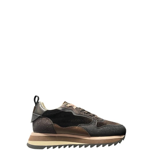 Sneakers donna "Apepazza" F4WISH02/VEL Collezione Autunno/Inverno - Marrone multi