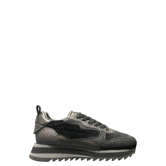 Sneakers donna "Apepazza" F4WISH02/VEL Collezione Autunno/Inverno - Nero multi